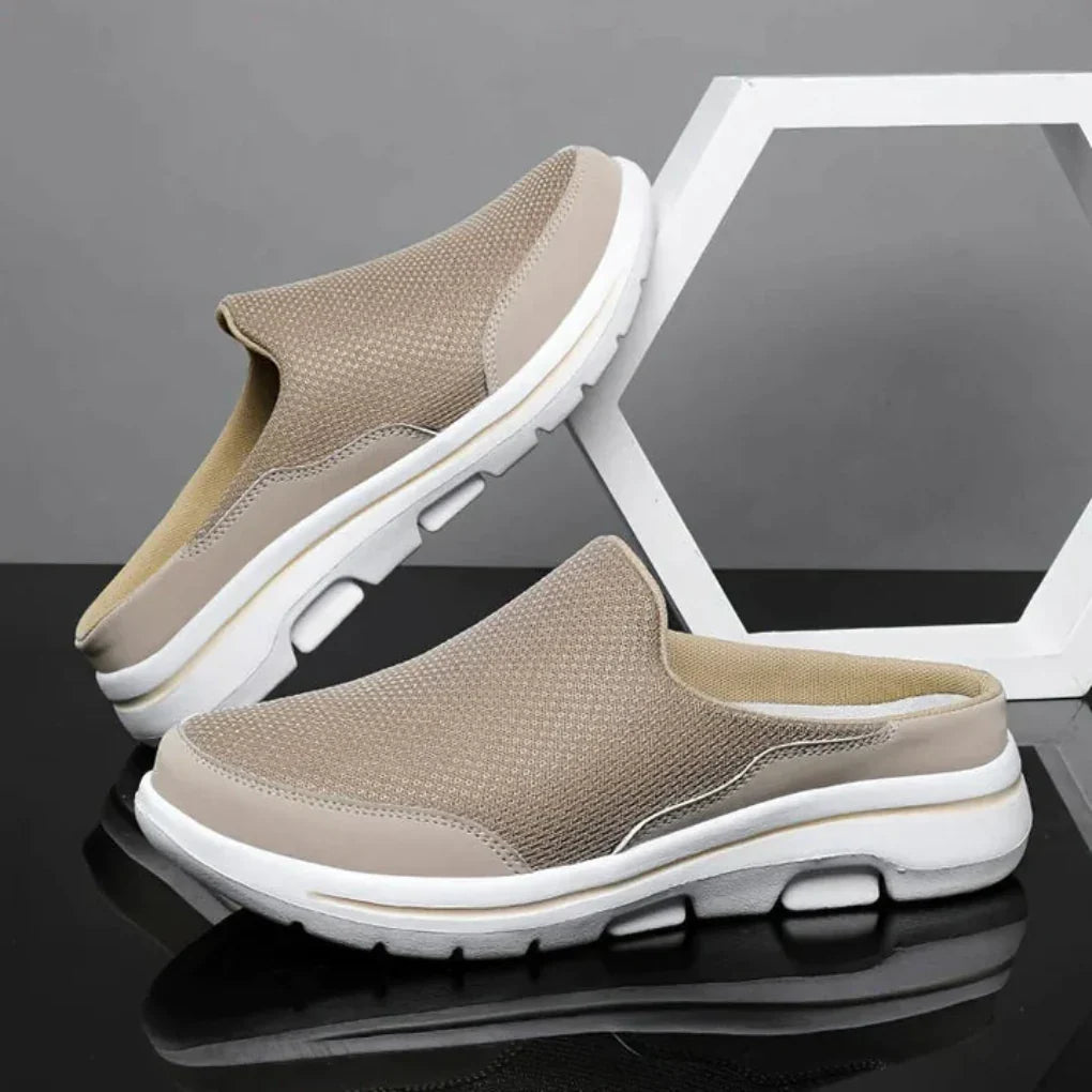 Valomoc - Zapatillas tipo mule sin talón