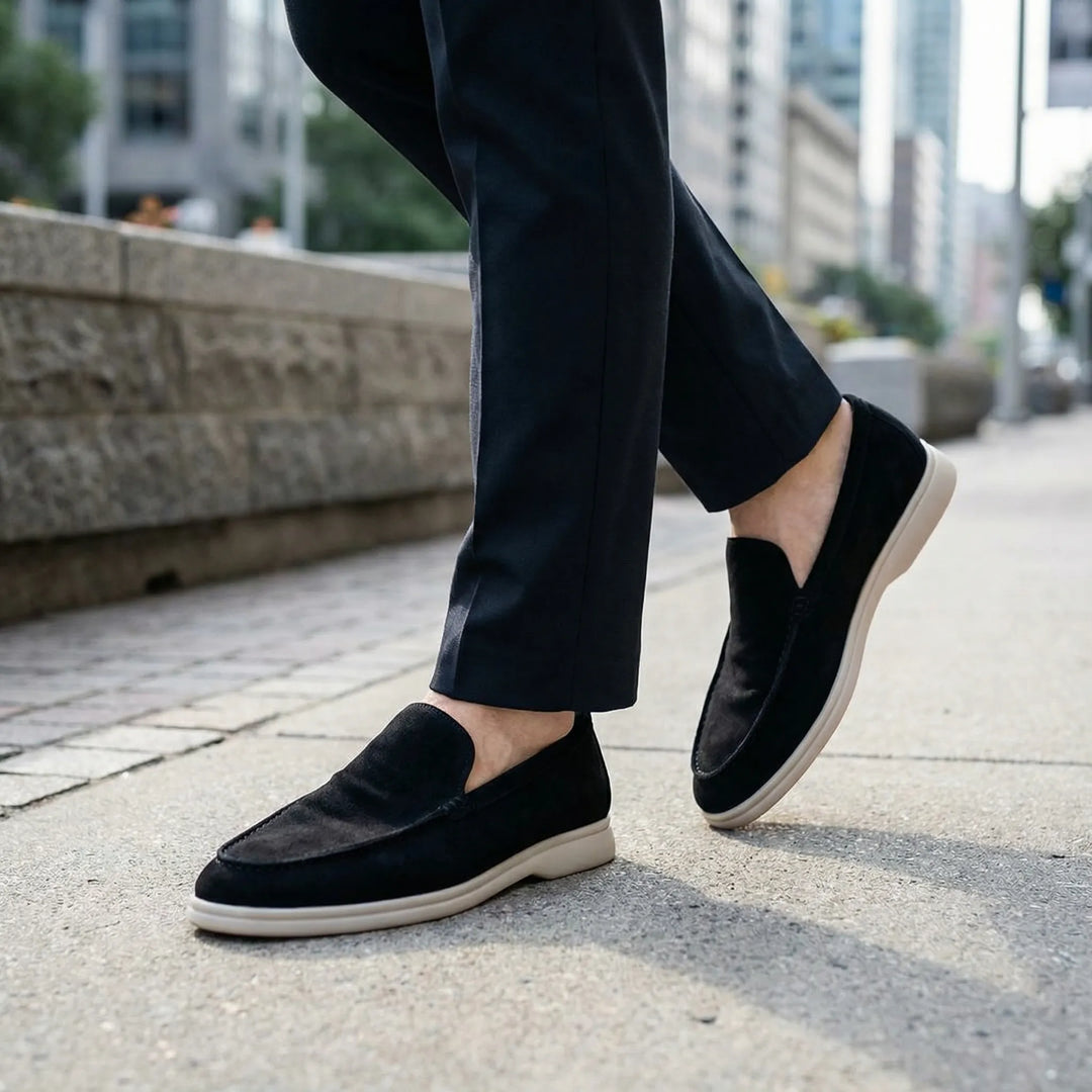Velorn - Mocasines sin cordones de inspiración vintage
