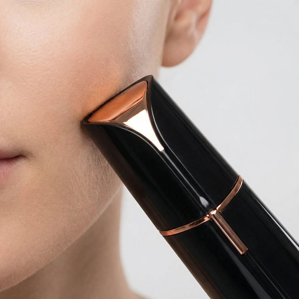 Veluxé - Recortadora facial compacta del tamaño de un pintalabios