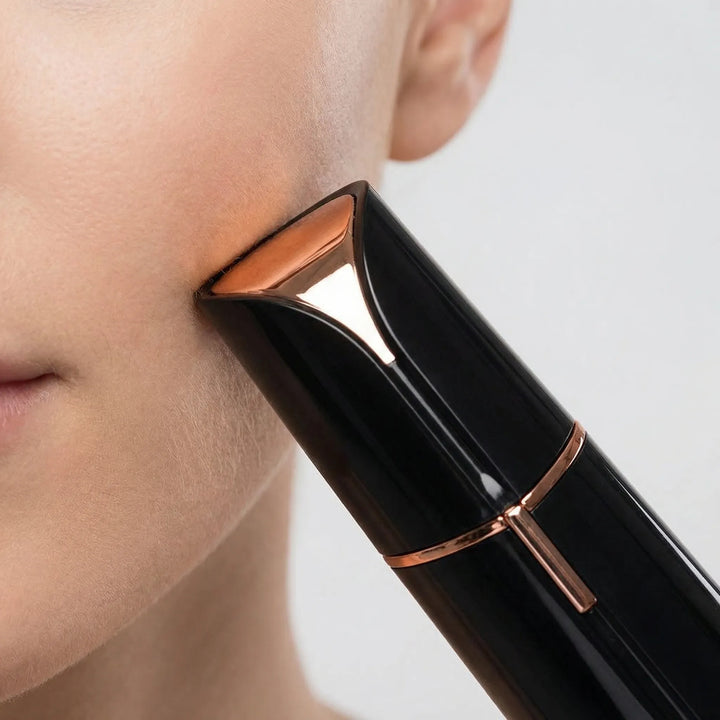 Veluxé - Recortadora facial compacta del tamaño de un pintalabios