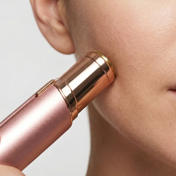 Veluxé - Recortadora facial compacta del tamaño de un pintalabios