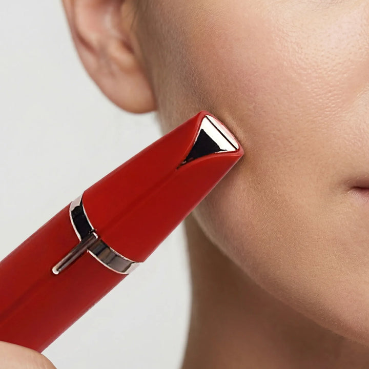 Veluxé - Recortadora facial compacta del tamaño de un pintalabios