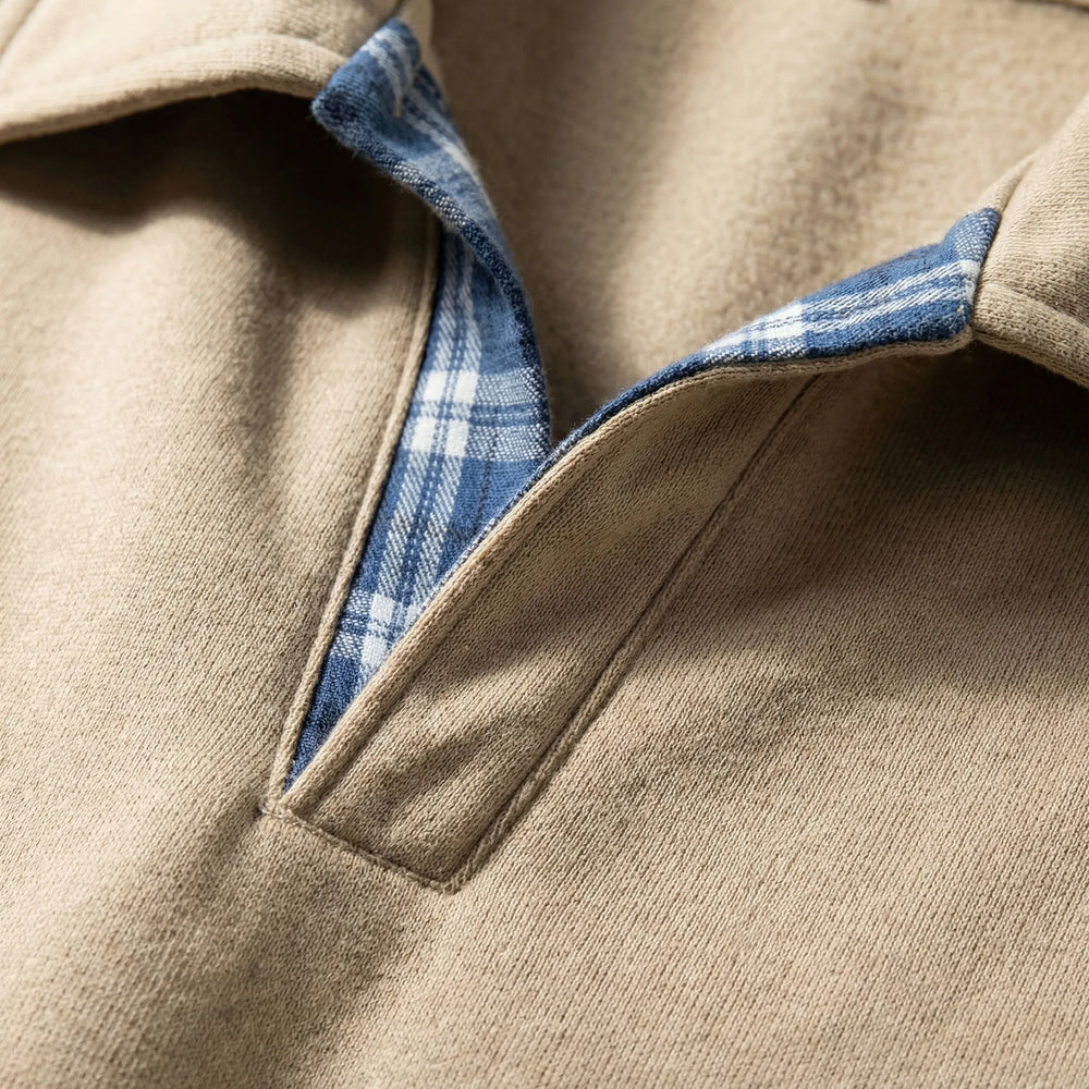 Vestano - Jersey de cuello polo de manga larga