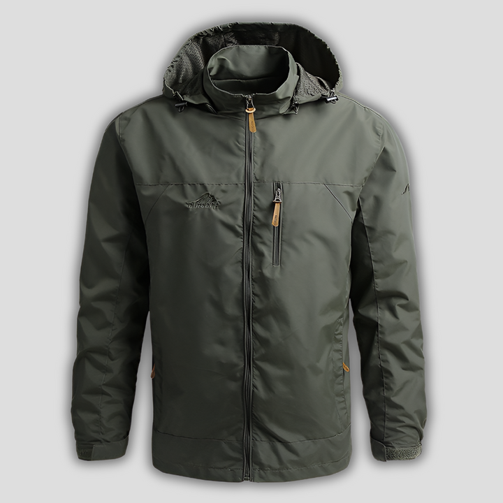 Chaqueta Exterior Hombre Impermeable y Anti-viento