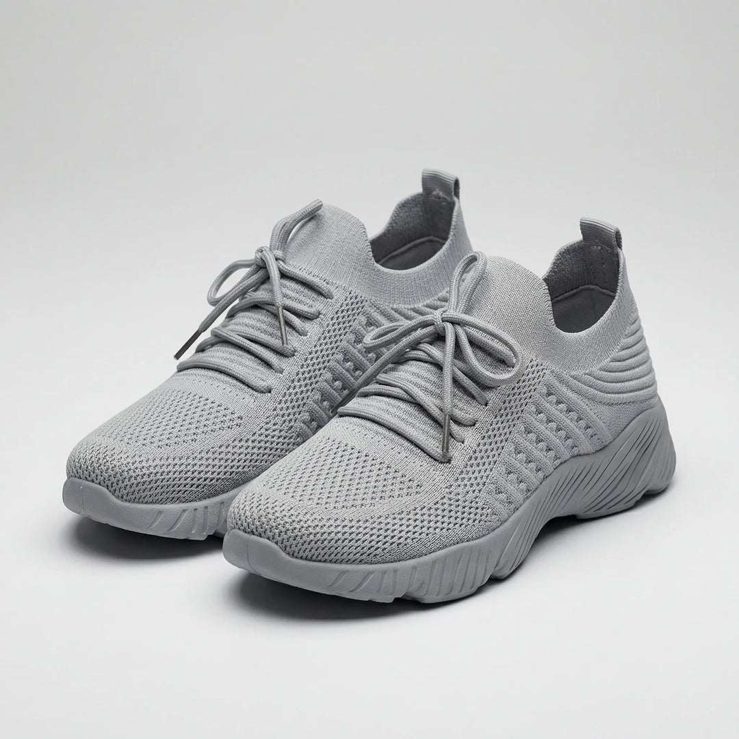Vexluna - Zapatillas deportivas ligeras sin cordones para caminar