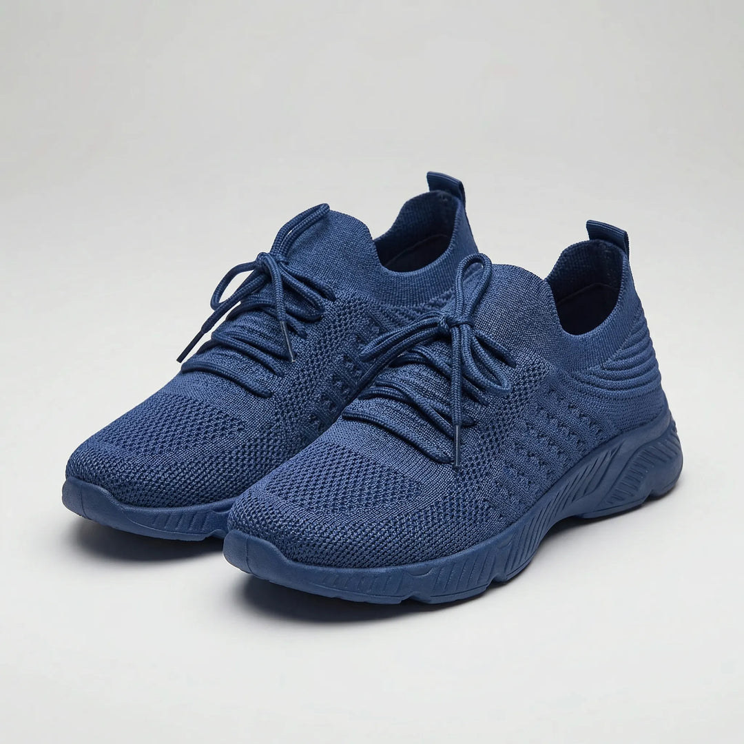 Vexluna - Zapatillas deportivas ligeras sin cordones para caminar