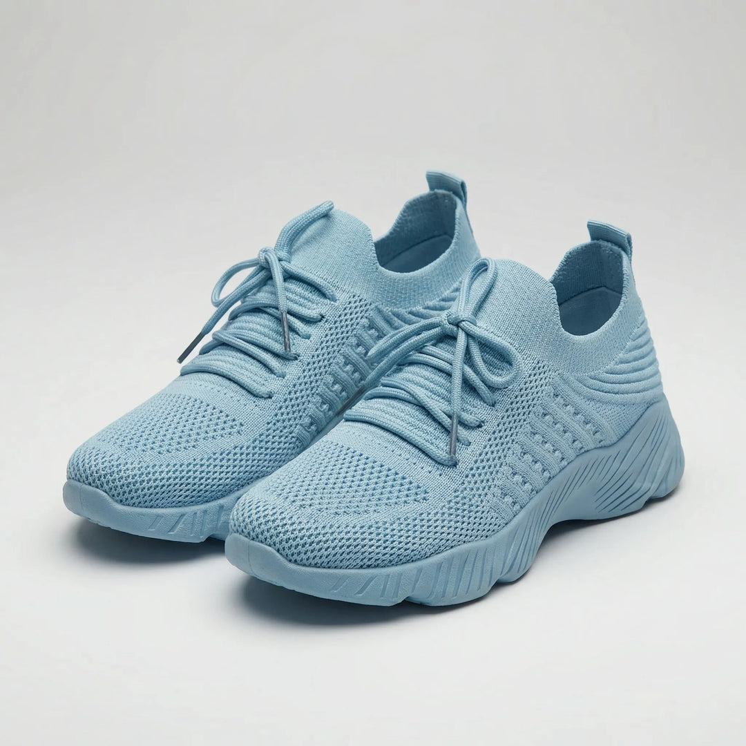 Vexluna - Zapatillas deportivas ligeras sin cordones para caminar