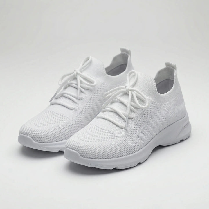 Vexluna - Zapatillas deportivas ligeras sin cordones para caminar