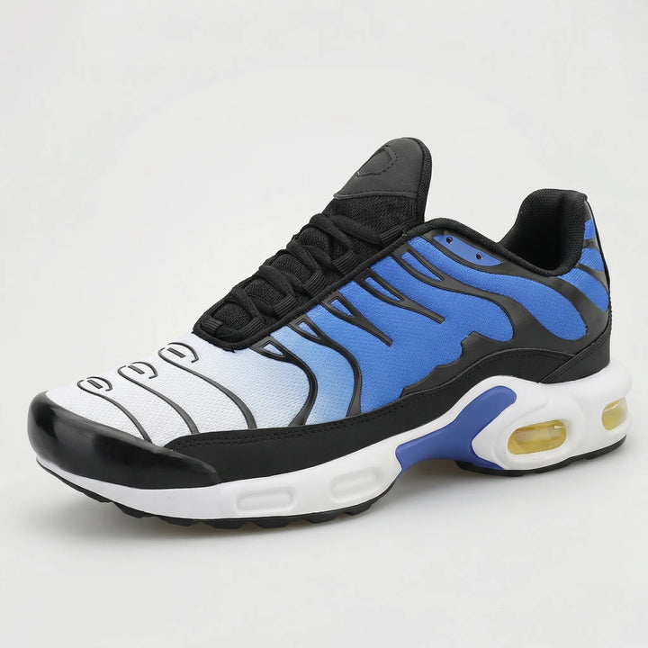 Vexorun - Zapatillas de running con cordones y amortiguación de aire