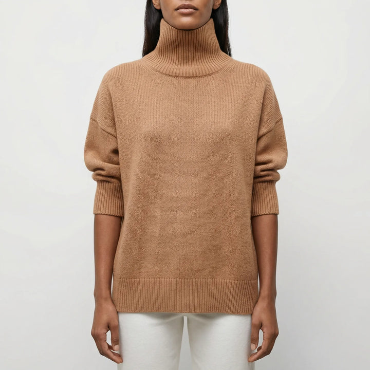 Volvaine - Jersey de cuello alto ajustado