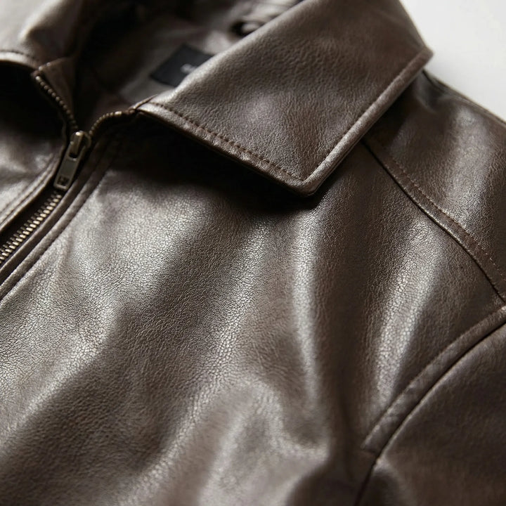 Voxara - Chaqueta bomber extragrande con cremallera