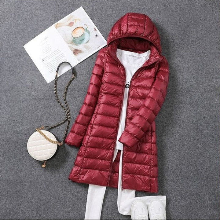 Chaqueta con Capucha Desmontable para Mujeres