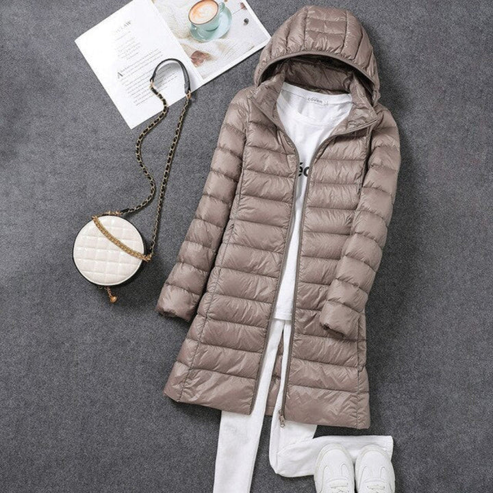 Chaqueta con Capucha Desmontable para Mujeres