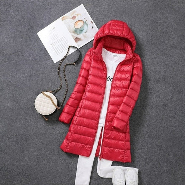 Chaqueta con Capucha Desmontable para Mujeres
