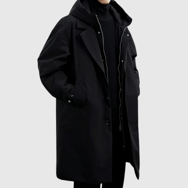 Abrigo de Lluvia Impermeable para Hombres para Todo Clima