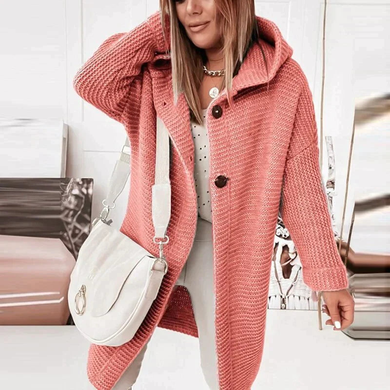 Cardigan de Punto Elegancia Acogedora para Días Frescos
