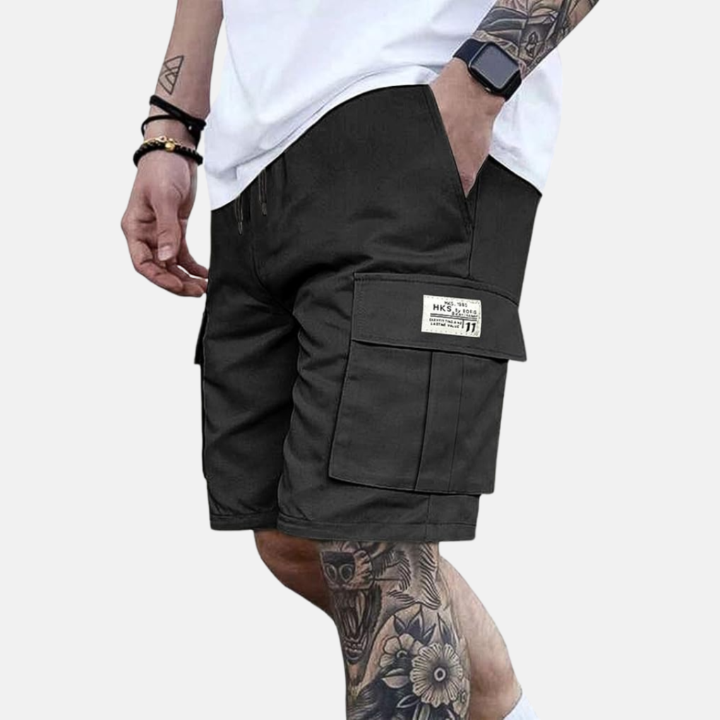 Pantalones Cortos Cargo Sueltos para Hombres