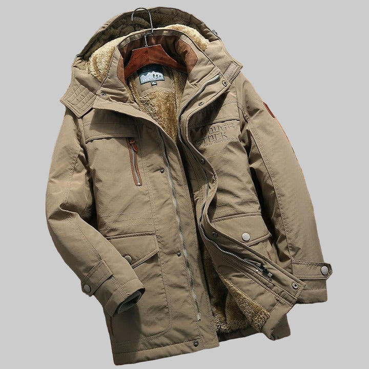Chaqueta con Capucha Acolchada para Hombres