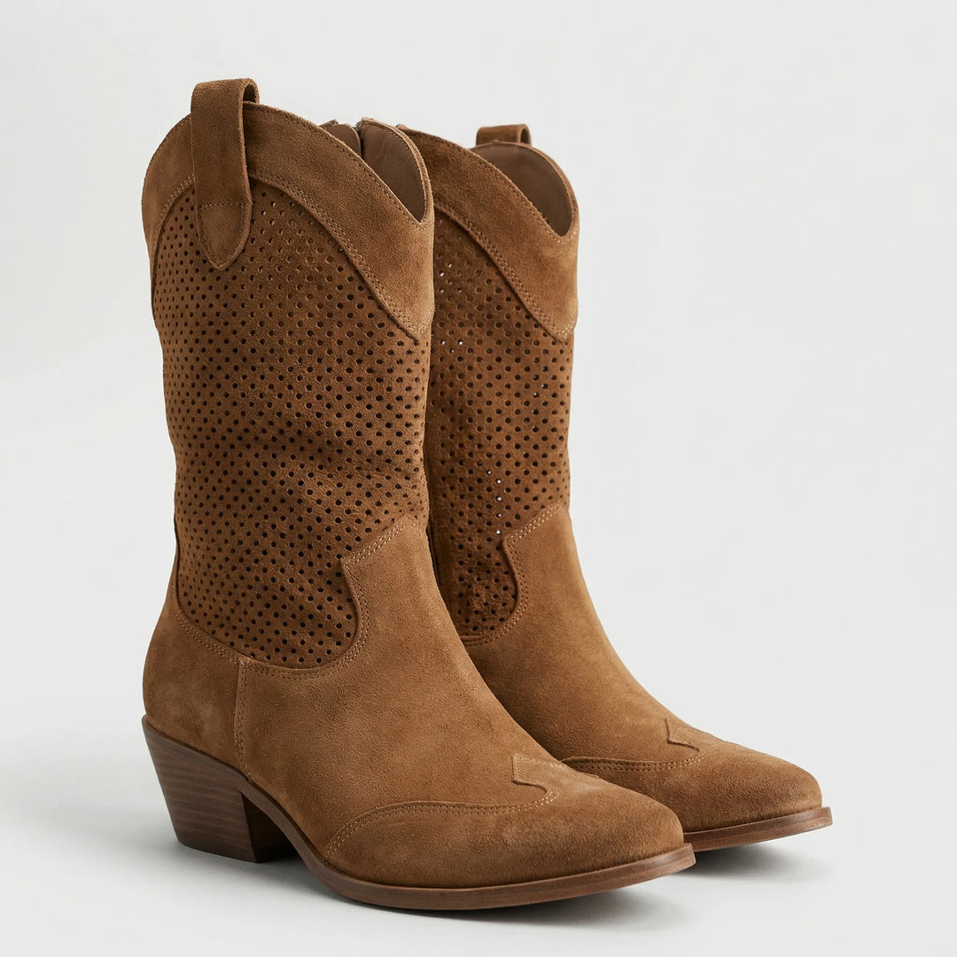 Westerlyn - Bota vaquera de media caña para mujer