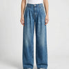 Pantalones Vaqueros de Cintura Alta y Pierna Ancha
