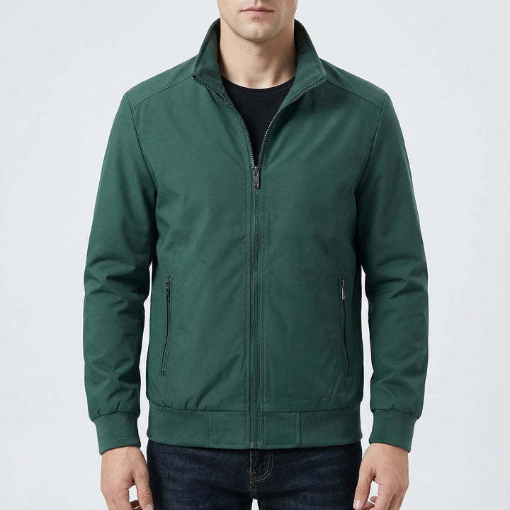 Windrak - Chaqueta de hombre con cremallera frontal resistente al viento