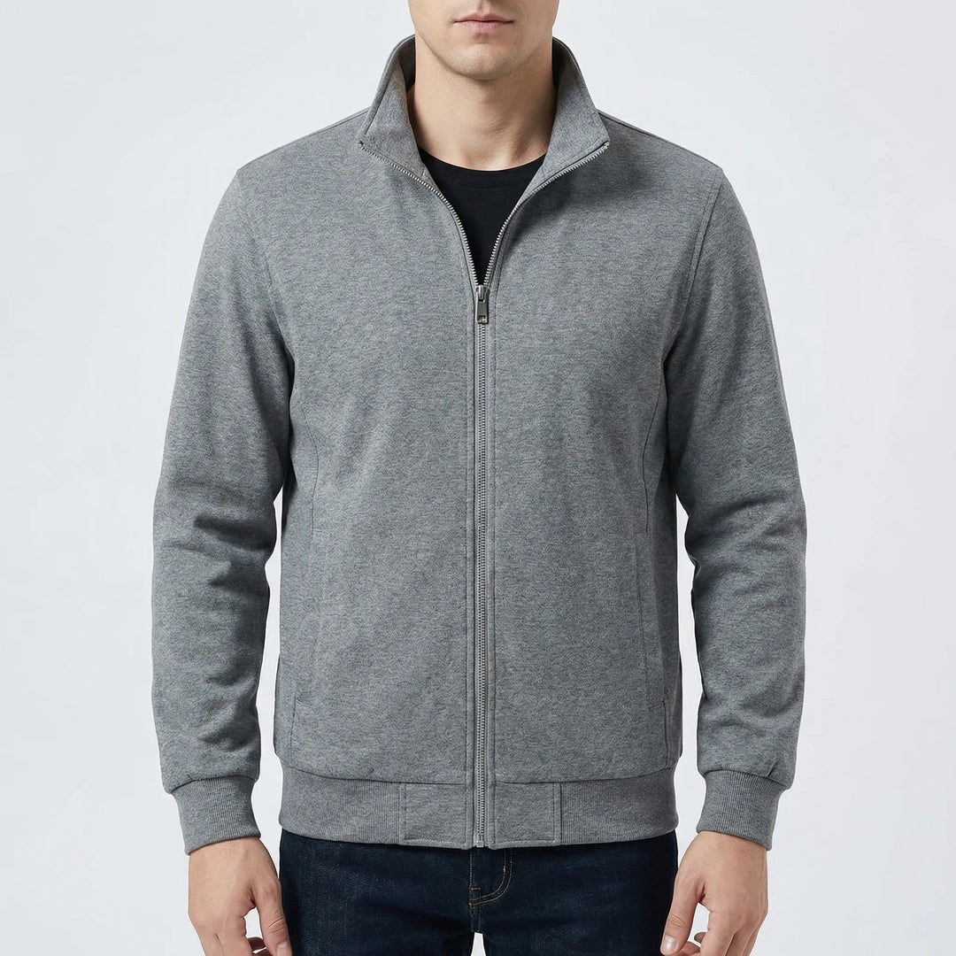 Windrak - Chaqueta de hombre con cremallera frontal resistente al viento