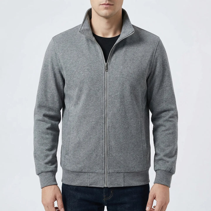 Windrak - Chaqueta de hombre con cremallera frontal resistente al viento