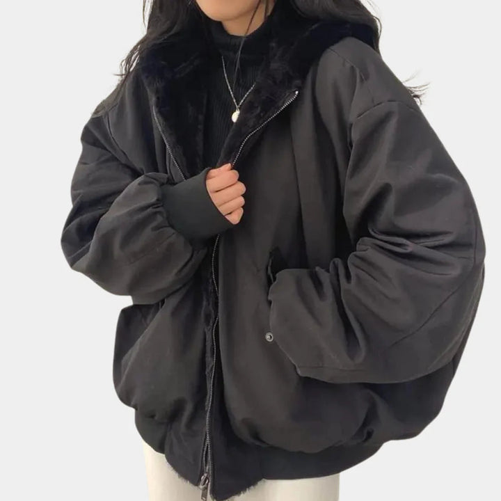 Chaqueta con Capucha de Invierno 2 en 1 para Mujeres