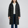 Chaqueta Larga de Invierno con Capucha Acolchada