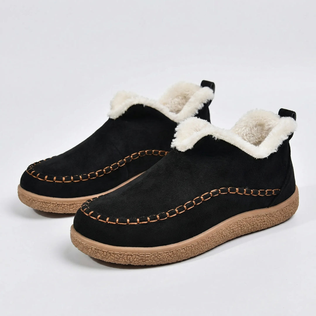 Wyntrel - Bota de invierno sin cordones hasta el tobillo