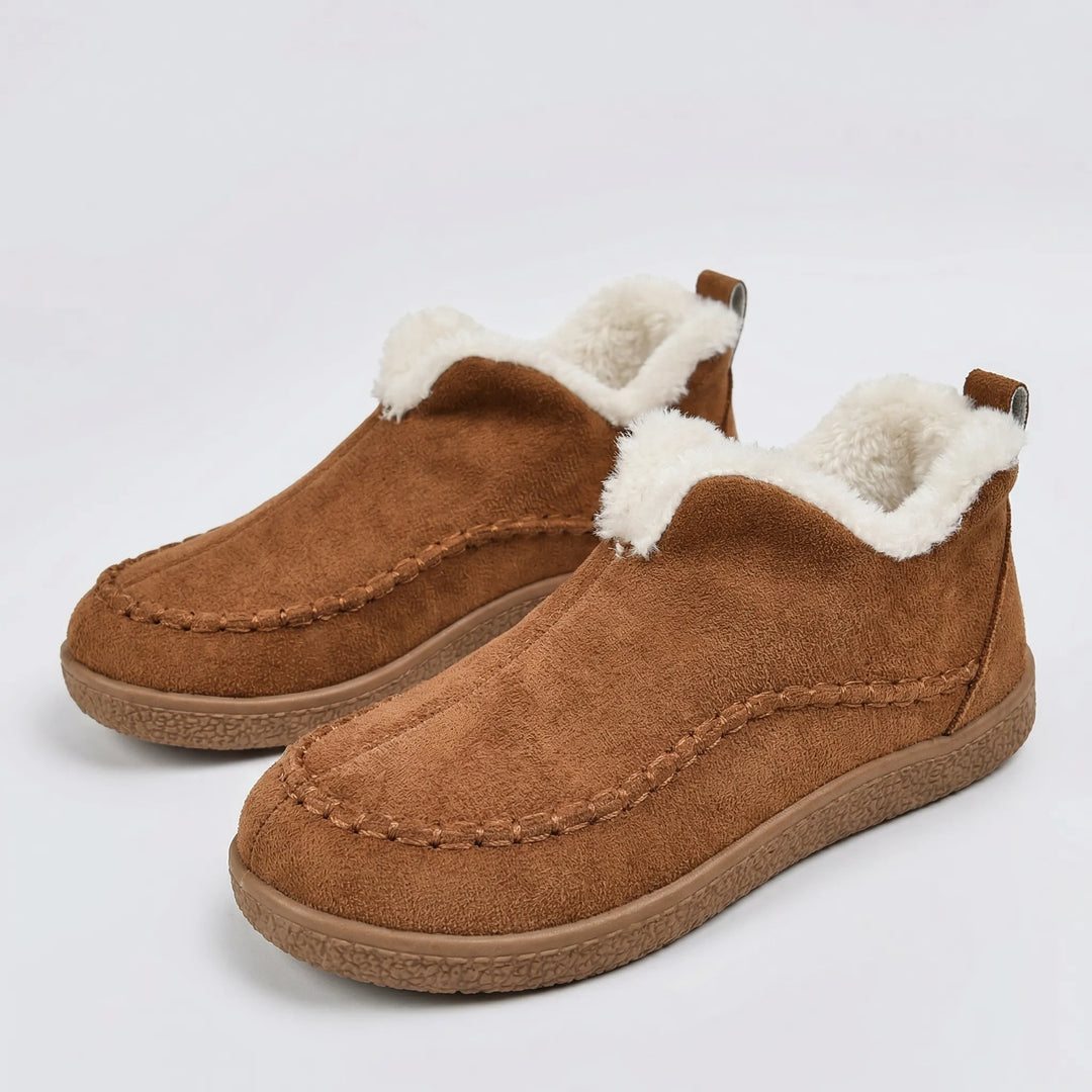 Wyntrel - Bota de invierno sin cordones hasta el tobillo
