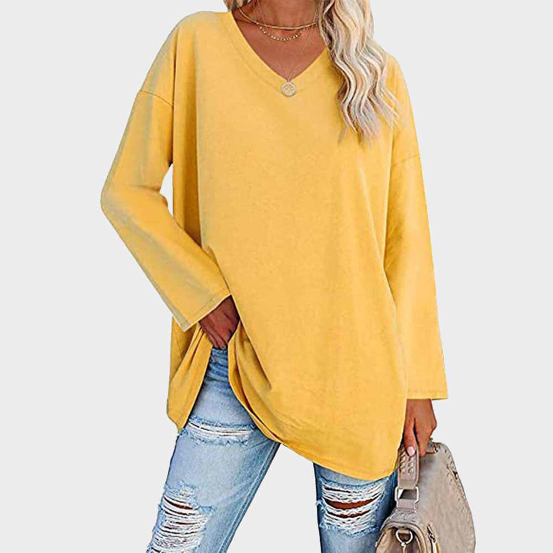 Blusa Elegante de Manga Larga para Mujeres