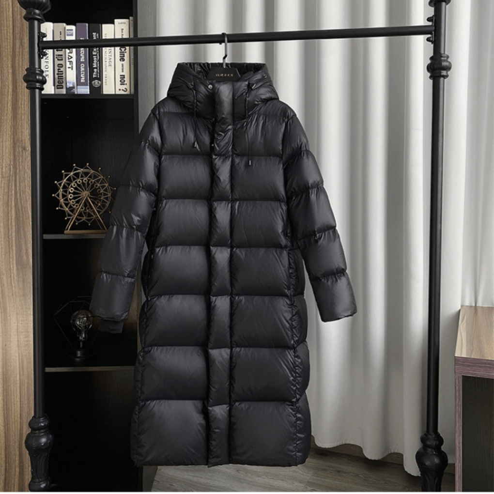 Chaqueta de Invierno de Plumas Cálida y a Prueba de Agua para Mujeres