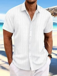 Camisa de manga corta de verano para hombre
