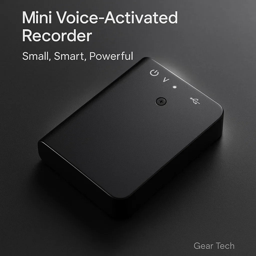 Grabadora de Voz Mini Activada por Voz