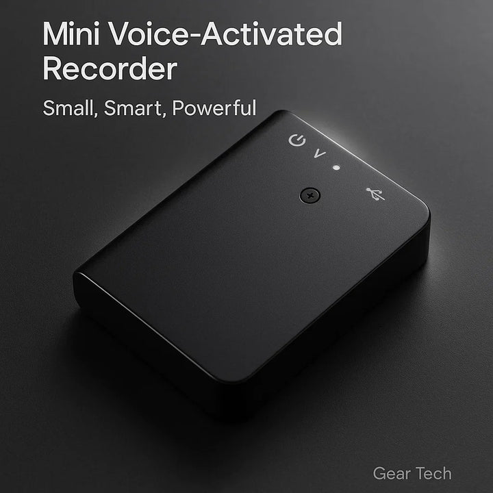 Grabadora de Voz Mini Activada por Voz