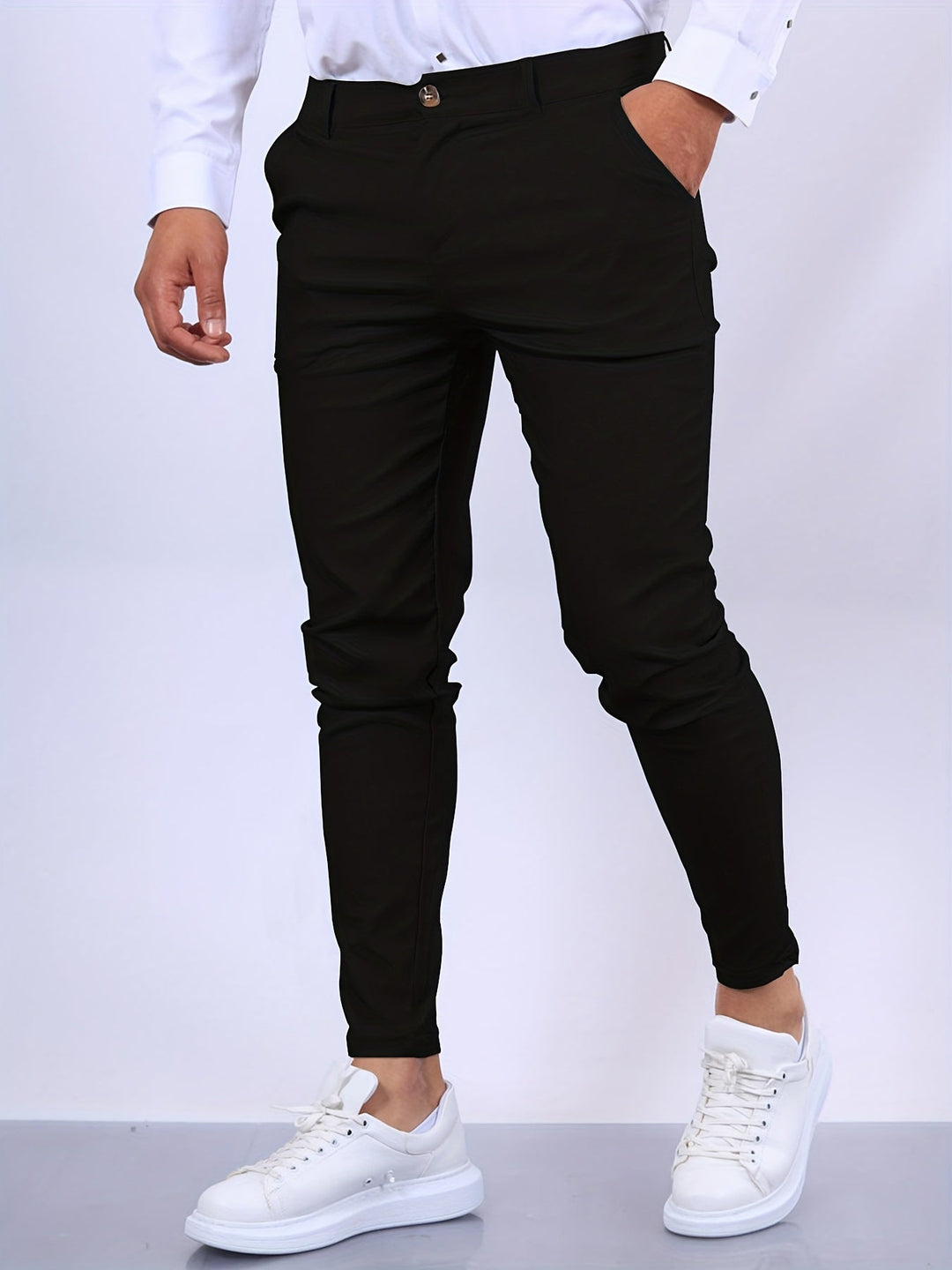 Orlando: pantalones pitillo elásticos para hombre