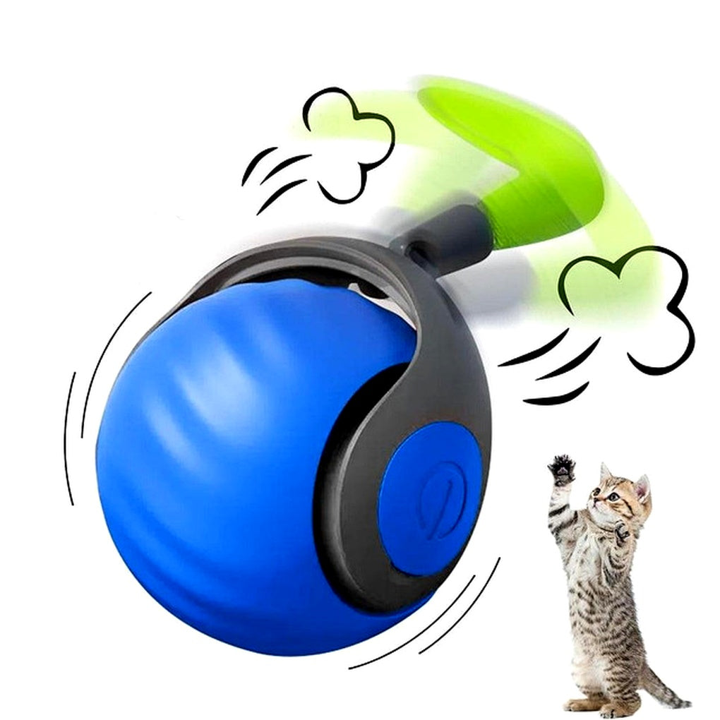 Juguete Interactivo para Gatos – Esfera Rodante Autónoma