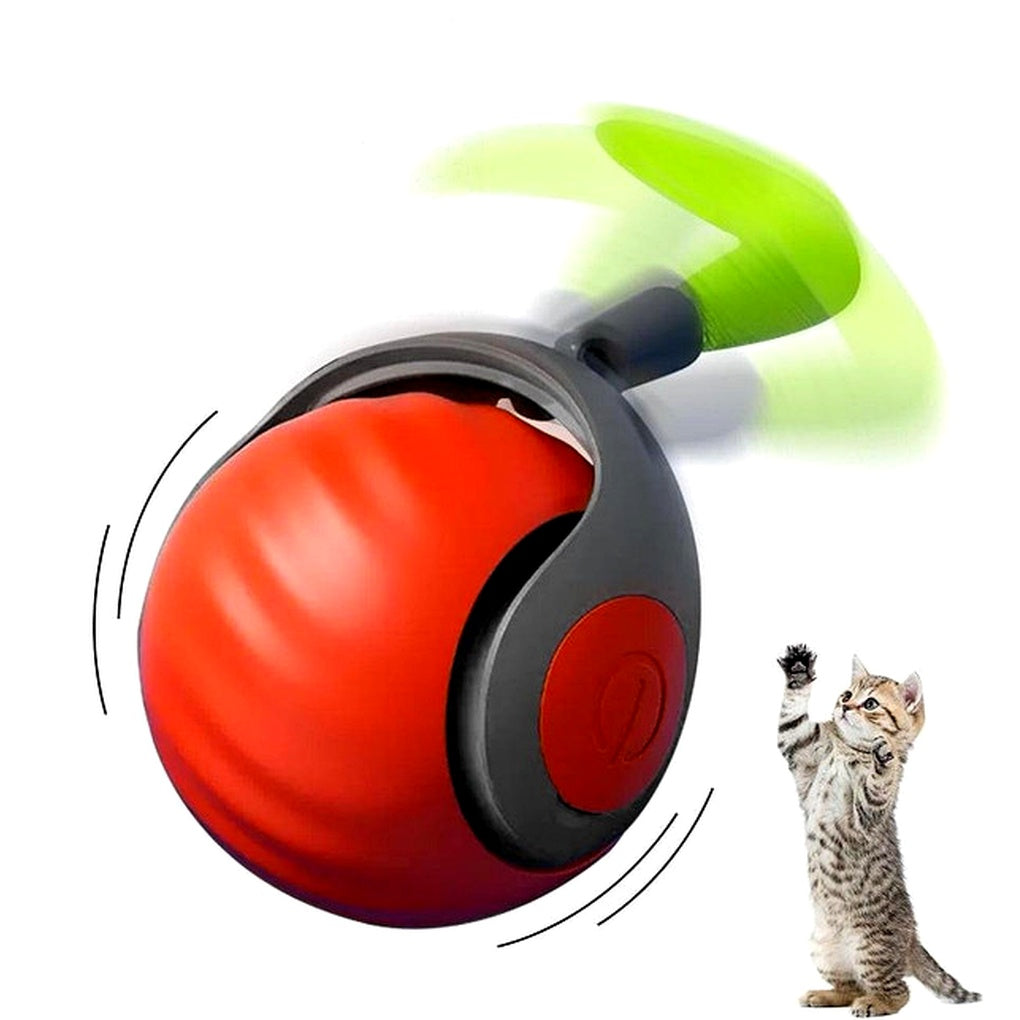 Juguete Interactivo para Gatos – Esfera Rodante Autónoma