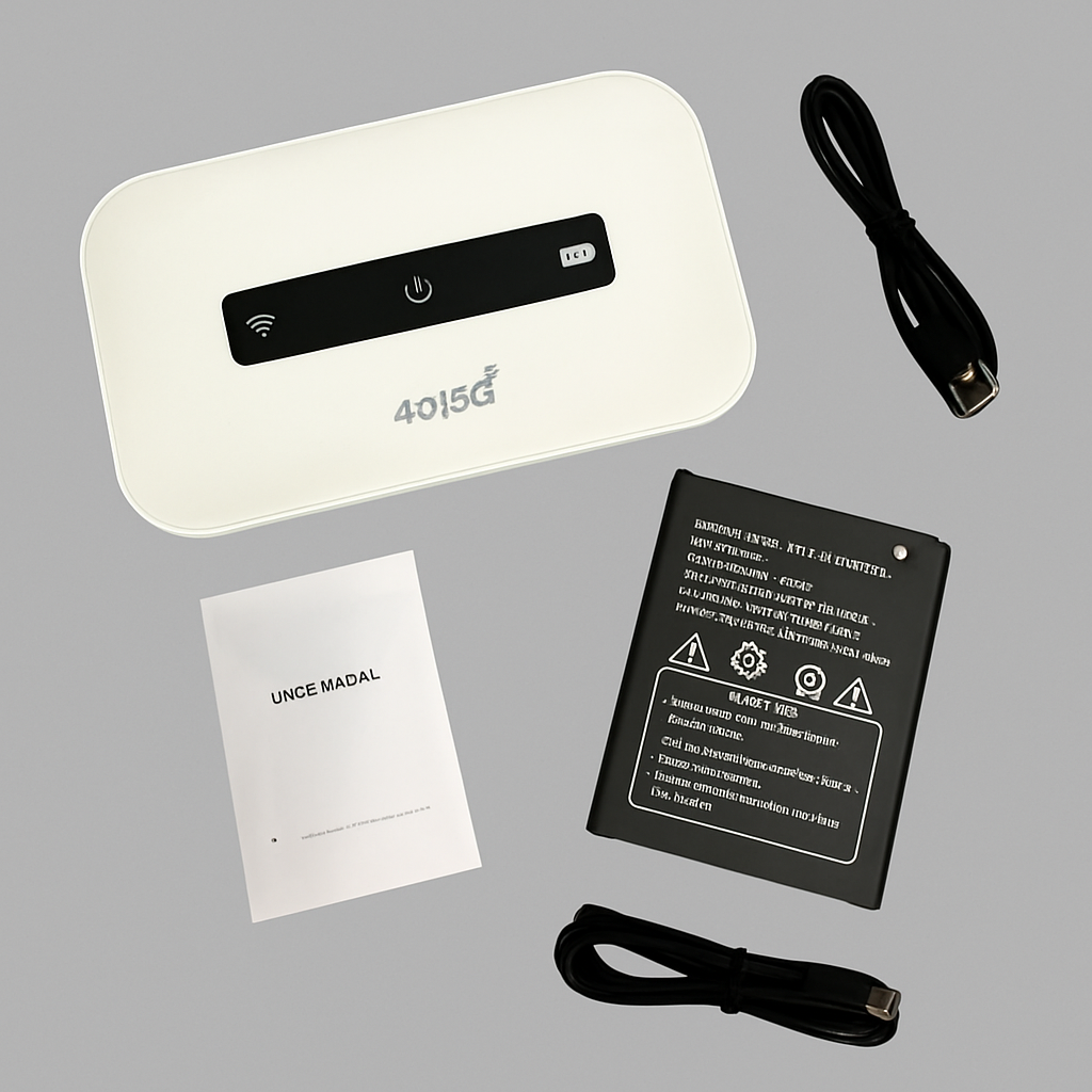 Enrutador Wi-Fi Portátil – Acceso a Internet en Movimiento