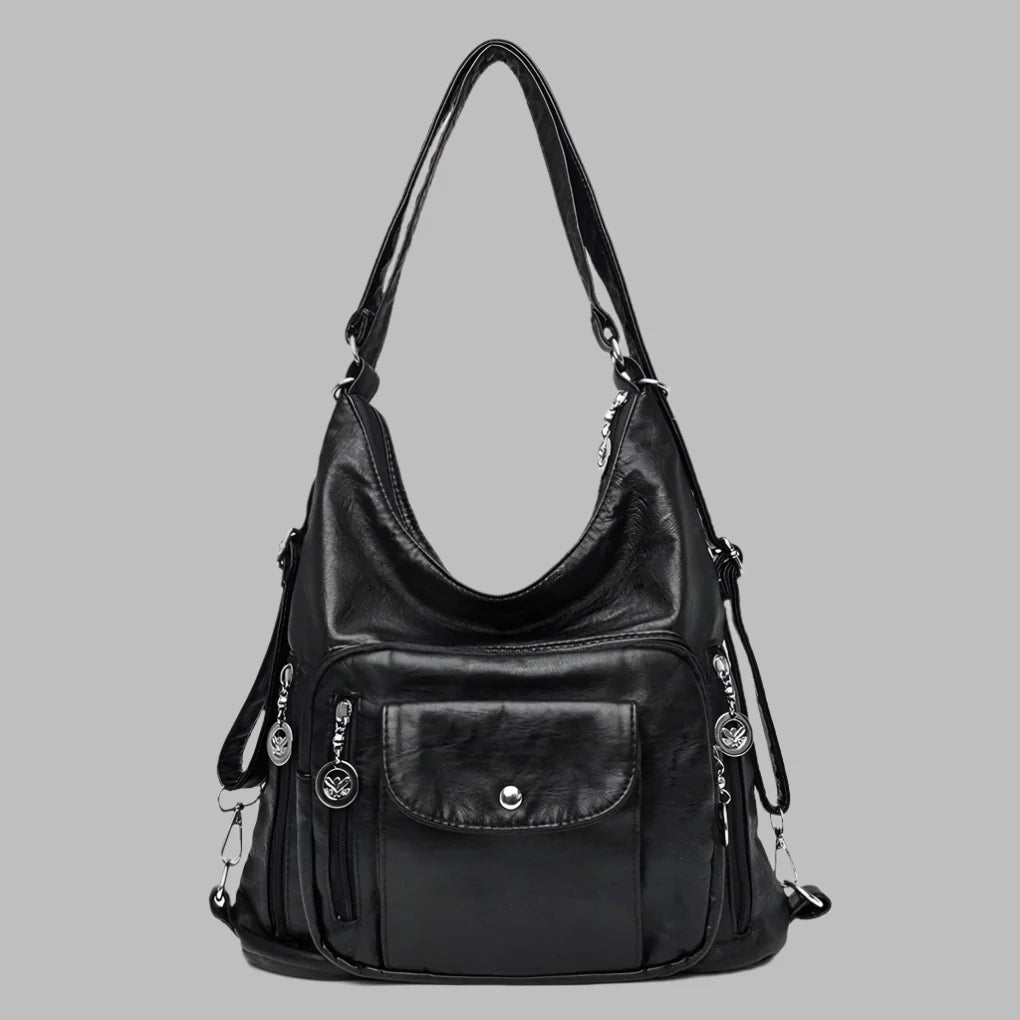 Bolsos de mano de cuero premium para mujeres