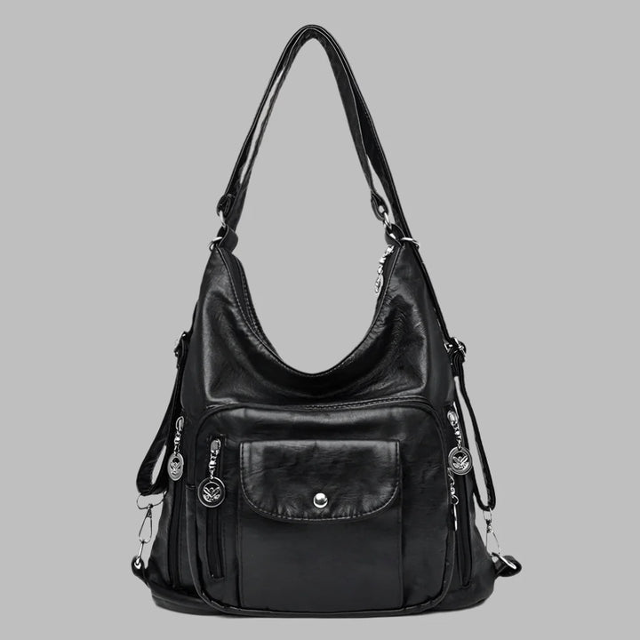 Bolsos de mano de cuero premium para mujeres