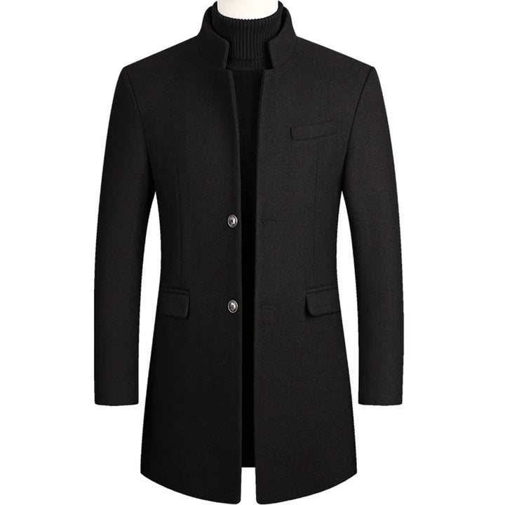 Alexander: abrigo largo de gala para hombre con elegancia atemporal