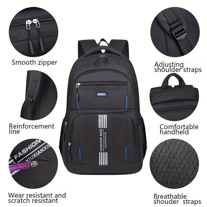 Bennett – Mochila de Cuero Duradera para Hombres | Utilidad Atemporal