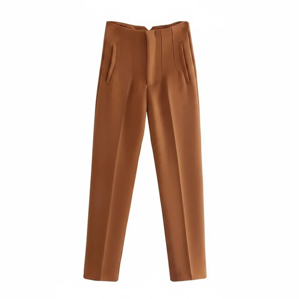 Pantalones de vestir sin arrugas para mujer, imagen 6