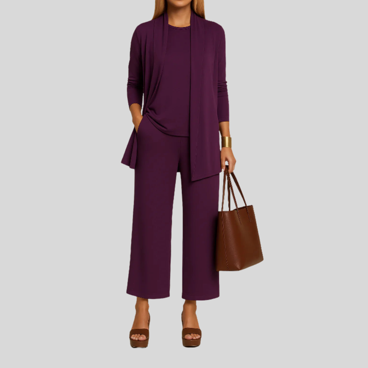 Traje Elegante y Refinado de 3 Piezas