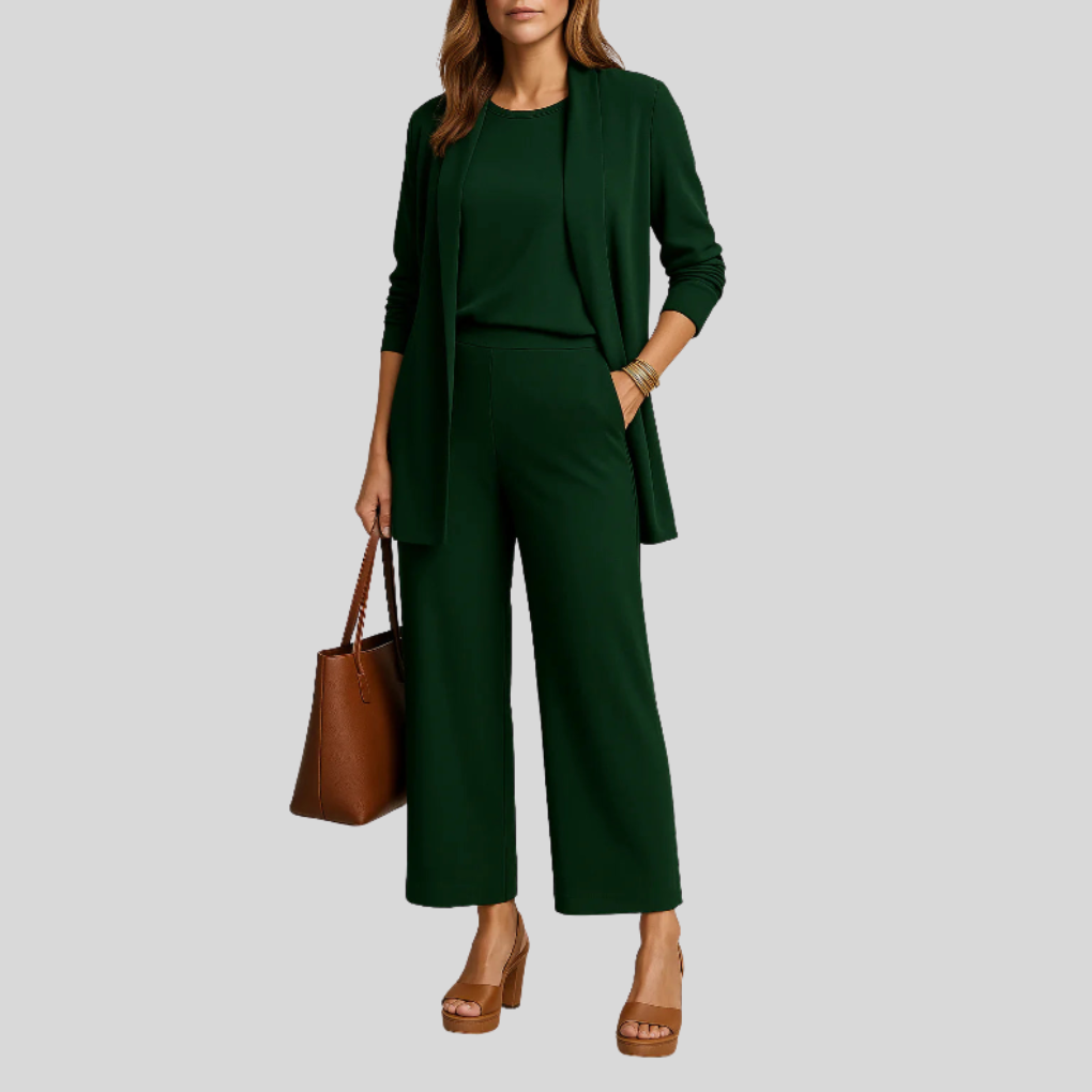 Traje Elegante y Refinado de 3 Piezas