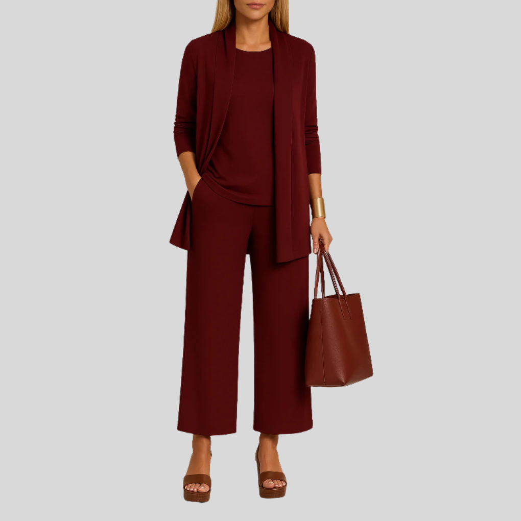 Traje Elegante y Refinado de 3 Piezas