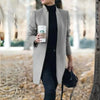 Abrigo de Invierno para Mujeres con Cuello Alto – Capa Superior Elegante con Calidez Clásica