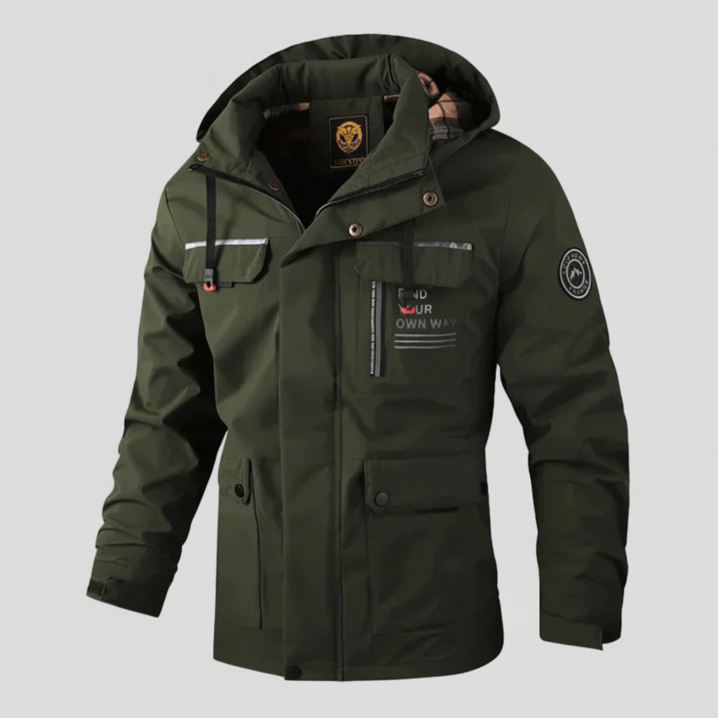 Chaqueta a Prueba de Viento y Agua para Hombres